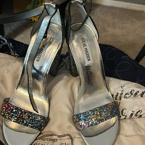 Cute glittery high heels